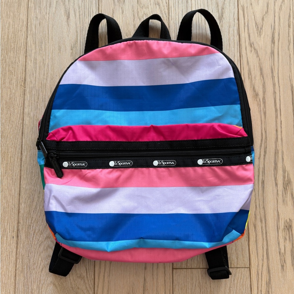 LeSportsac | Junior Multicolor Backpack with Interior & Exterior Pockets